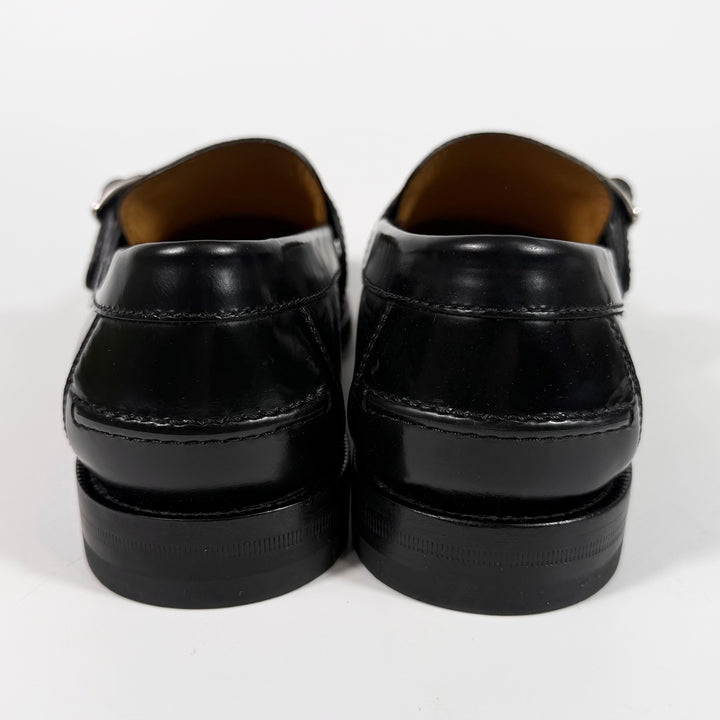 Gucci GG Supreme Leather Buckle Loafer - Men’s 8