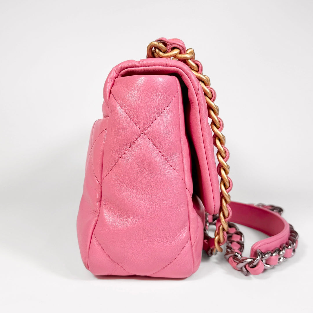 Chanel Quilted Lambskin Medium 19 Flap Bag