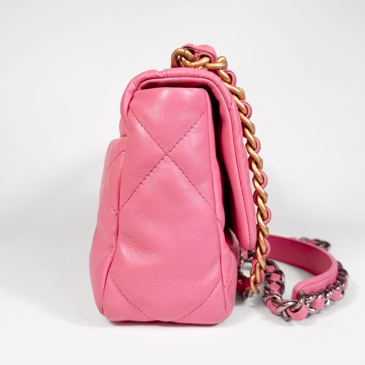 Chanel Quilted Lambskin Medium 19 Flap Bag