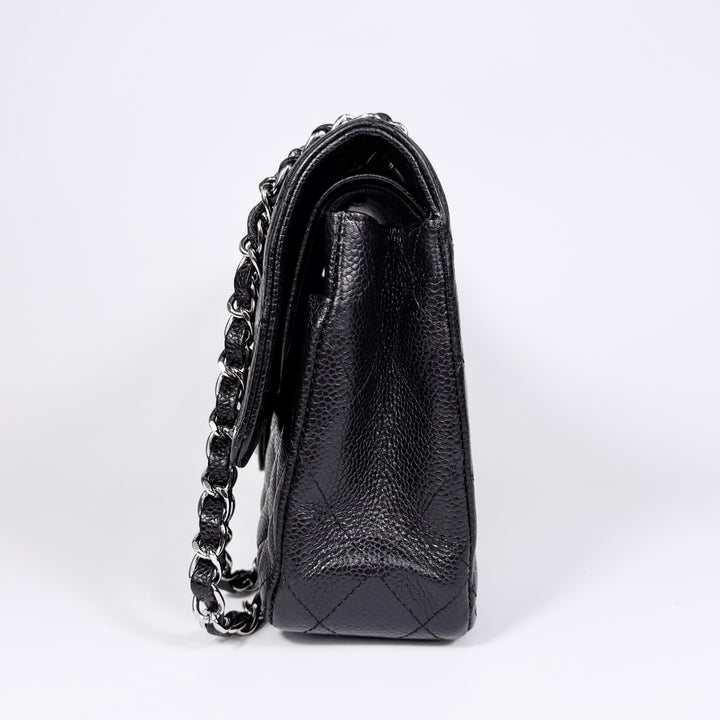 Chanel Quilted Caviar Medium Double Flap Bag
