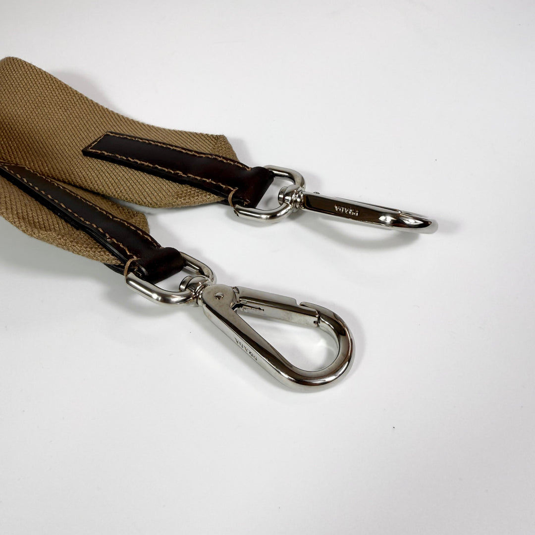 Prada Jacquard Logo Canvas Tote