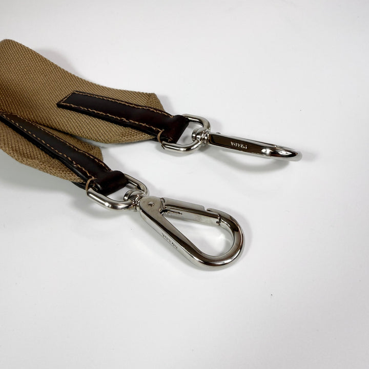 Prada Jacquard Logo Canvas Tote