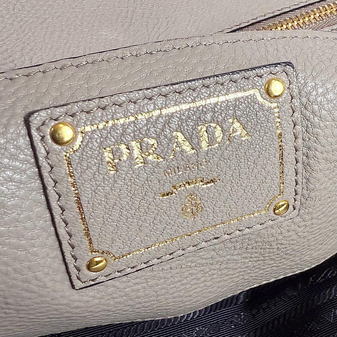 Prada Vitello Diano Tote Bag