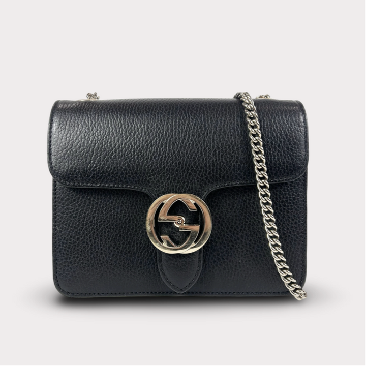 Gucci Dollar Interlocking G Chain Shoulder Bag