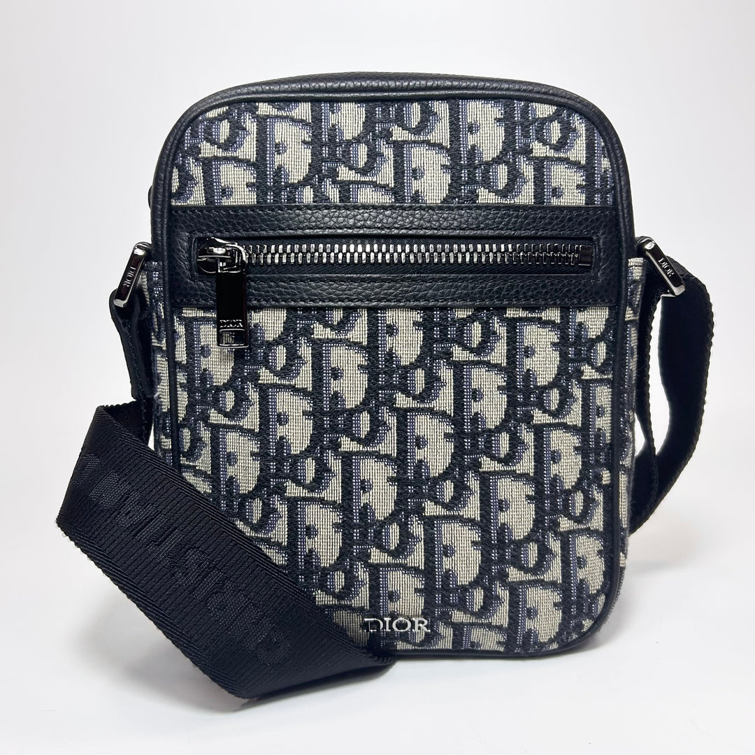 Christian Dior Oblique Jacquard Messenger Bag