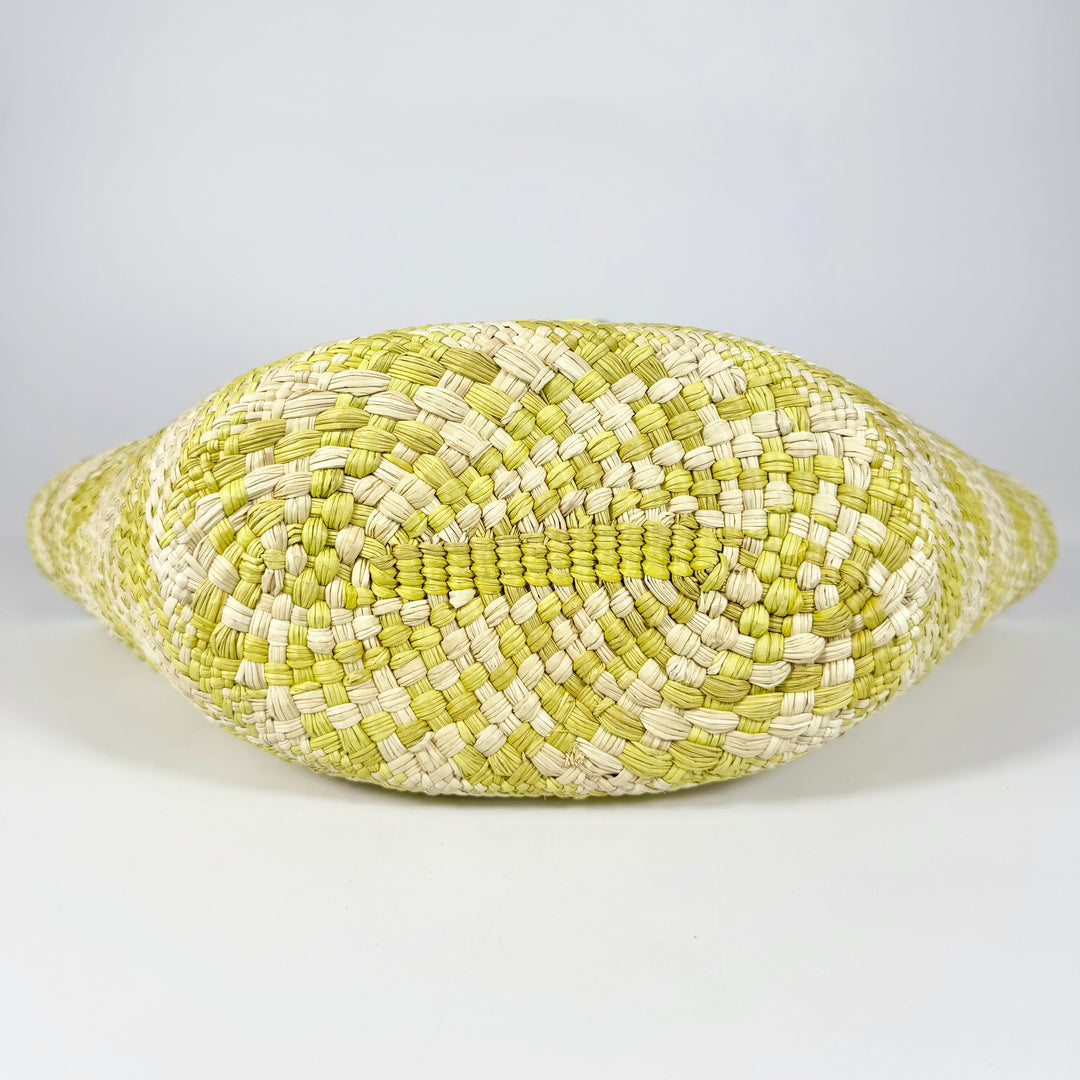 Loewe Anagram Palm Leaf Small Basket Bag