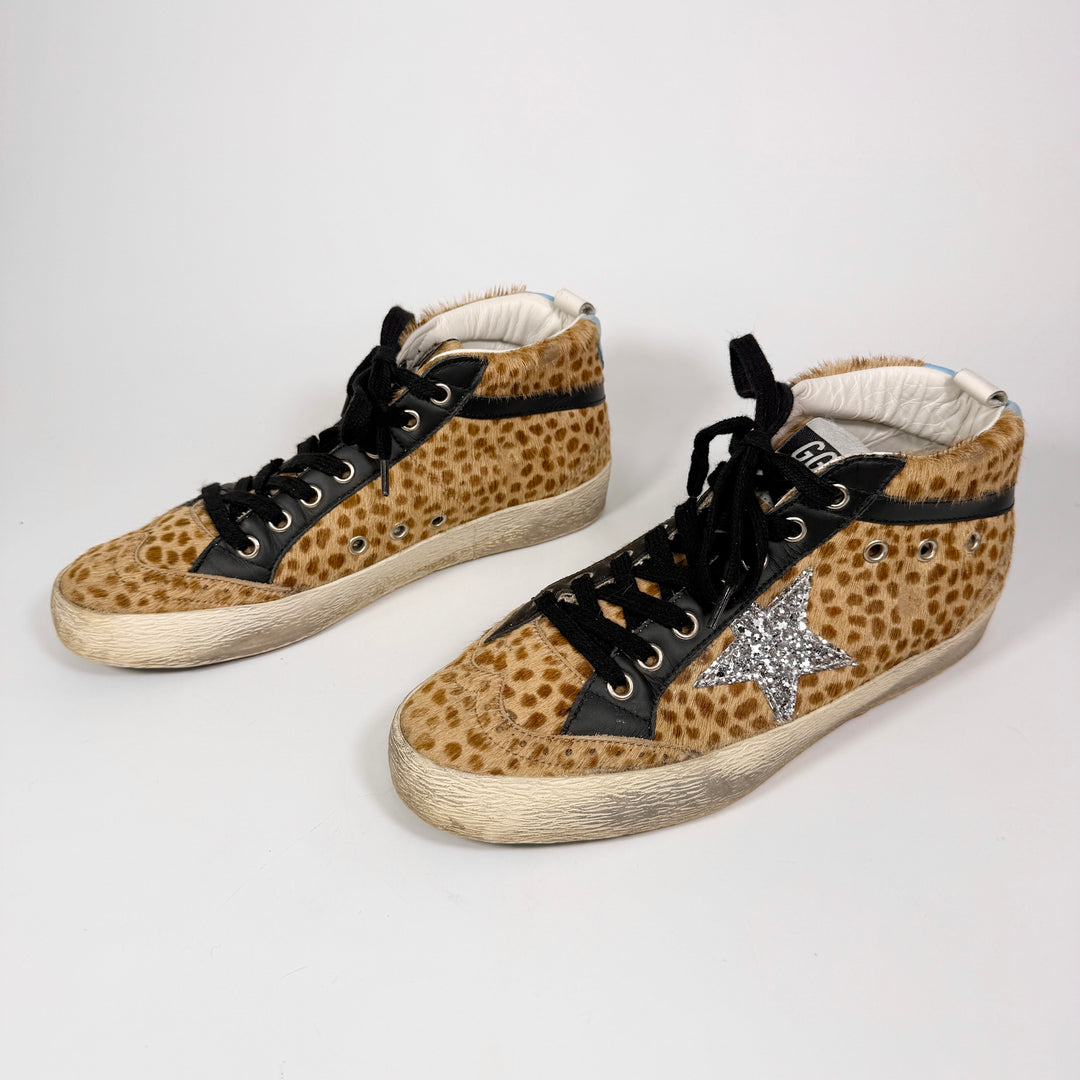 Golden Goose Calf Hair Midstar Sneaker - Women’s 8