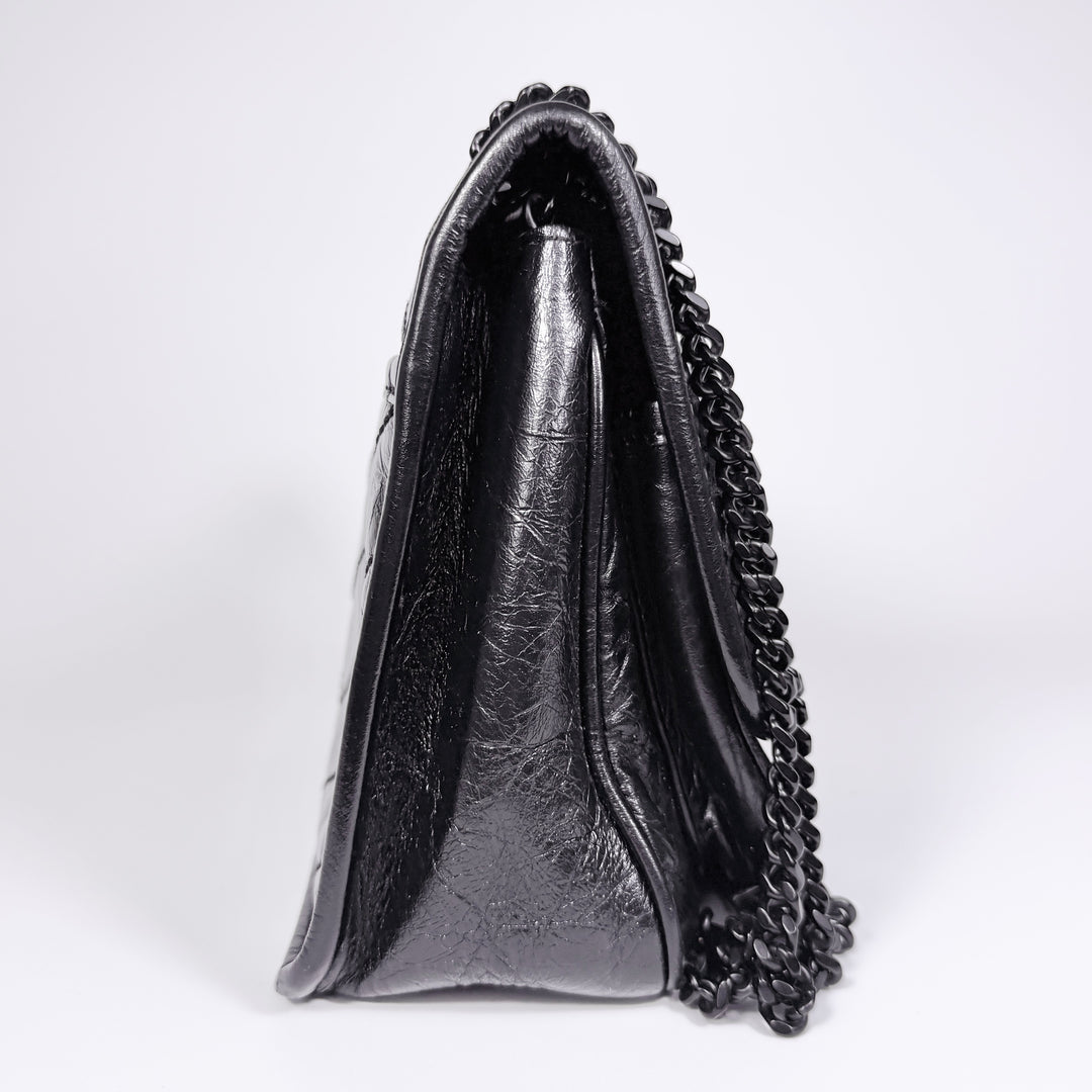Saint Laurent Crinkled Calfskin Baby Niki Bag