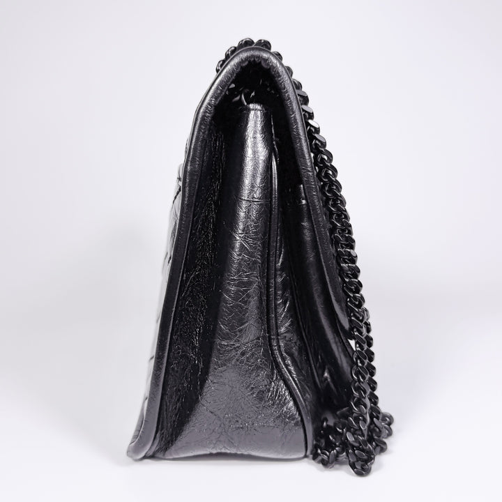 Saint Laurent Crinkled Calfskin Baby Niki Bag
