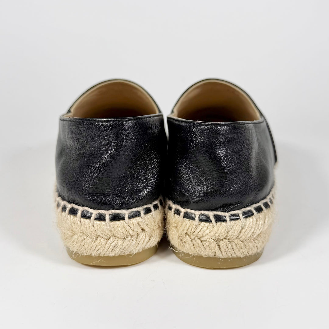 Chanel Lambskin CC Espadrille - Women’s 5