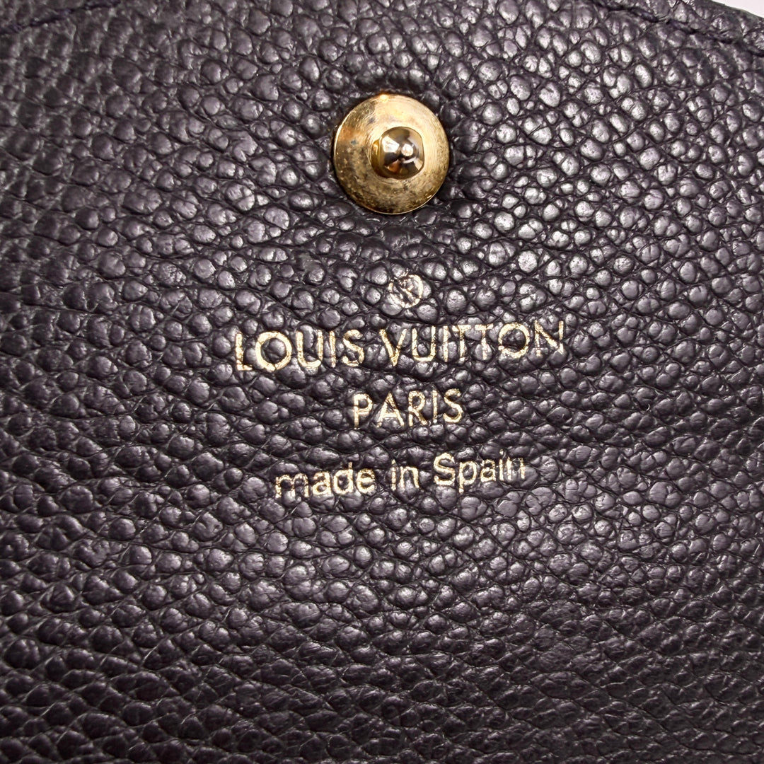 Louis Vuitton Monogram Empreinte Sarah Wallet