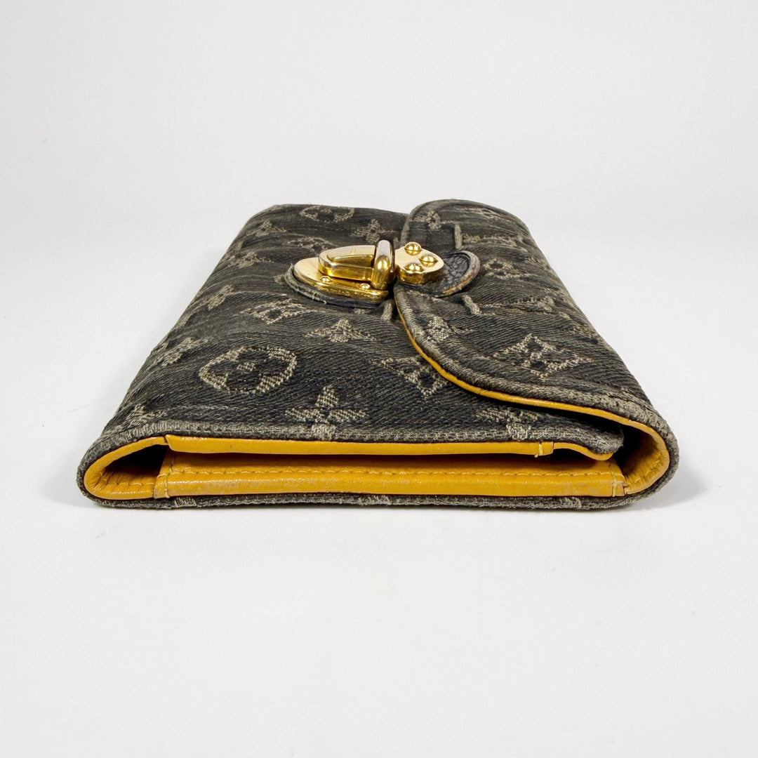 Louis Vuitton Monogram Denim Amelia Wallet
