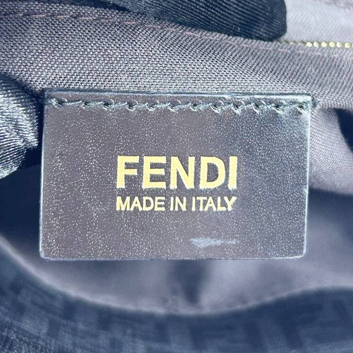 Fendi Zucchino Baguette Shoulder Bag