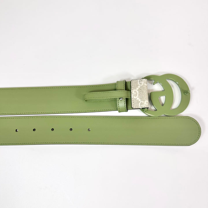 Gucci GG Marmont Monogram Belt Green 75 30