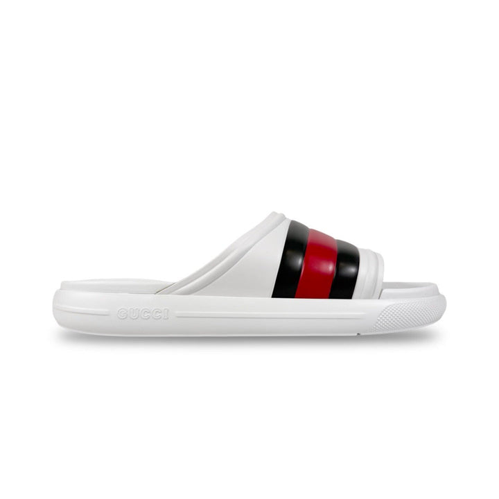 Gucci Rubber Web Pool Slide - Men’s 12.5