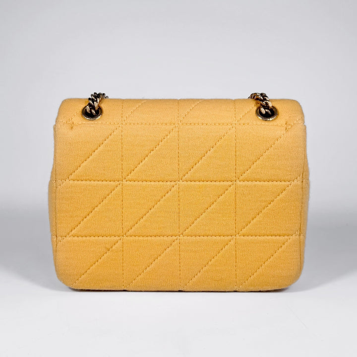 Saint Laurent Jersey Quilted Mini Jamie Bag