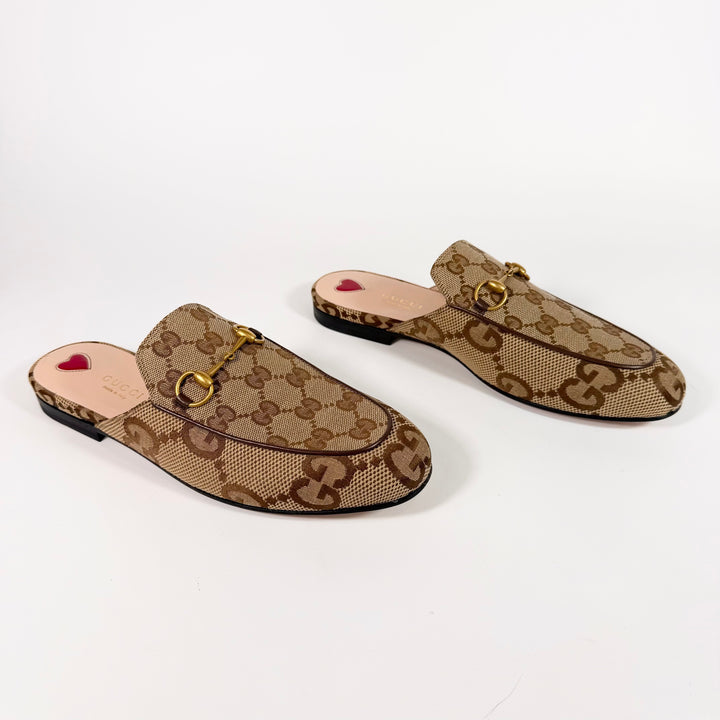 Gucci Princetown Canvas GG Loafer - Women’s 9