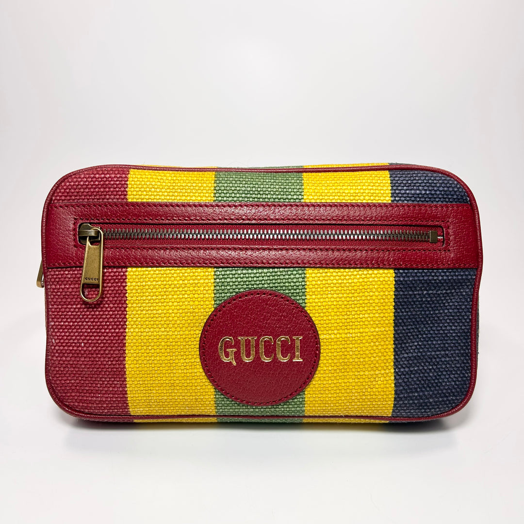 Gucci Baiadera Stripe Belt Bag