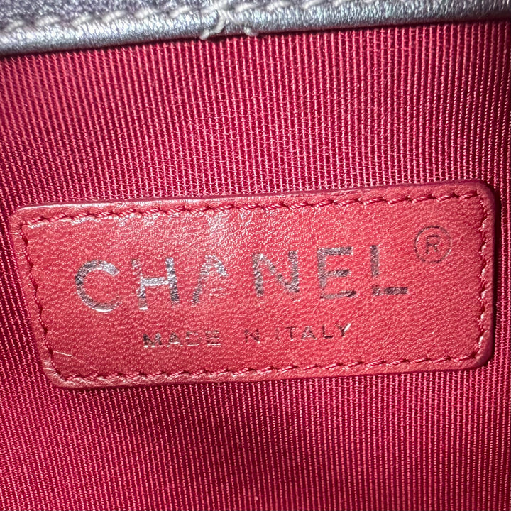 Chanel Iridescent Lambskin Gabrielle Chain Backpack