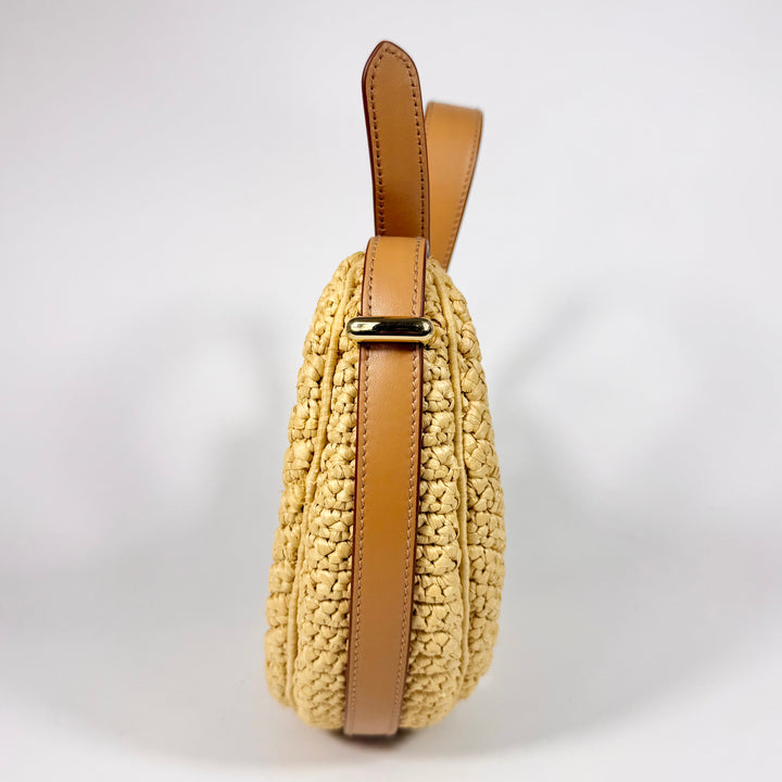 Prada Crochet Arqué Shoulder Bag