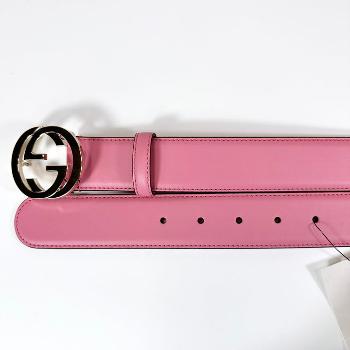 Gucci Interlocking G Leather Belt 85 34