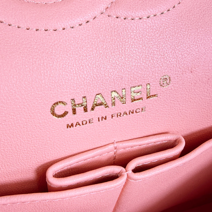 Chanel Quilted Lambskin Medium Double Flap