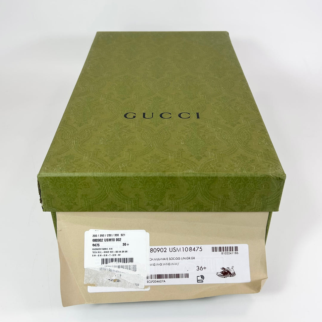 Gucci Technical Knit GG Run Sneaker - Women’s 6.5