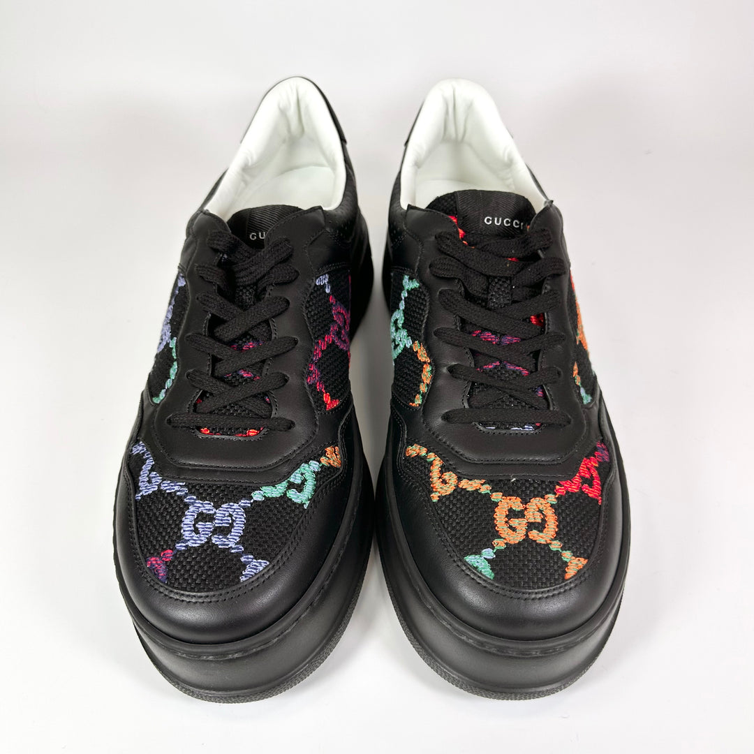 Gucci Chunky B Embroidered GG Sneaker - Men’s 12.5