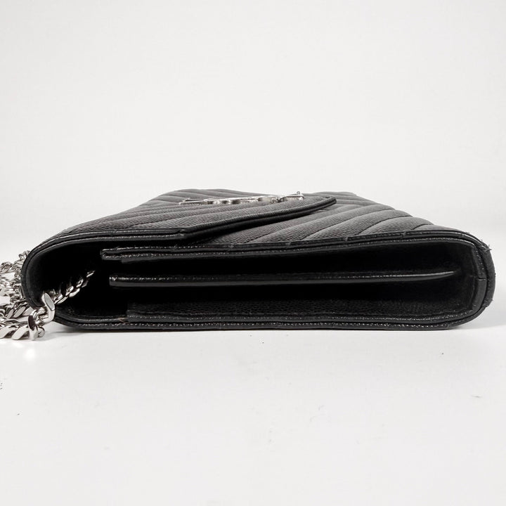 Saint Laurent Cassandre Envelope Wallet On Chain