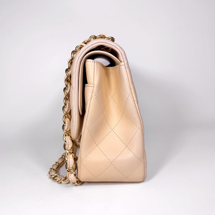 Chanel Quilted Lambskin Jumbo Double Flap Bag