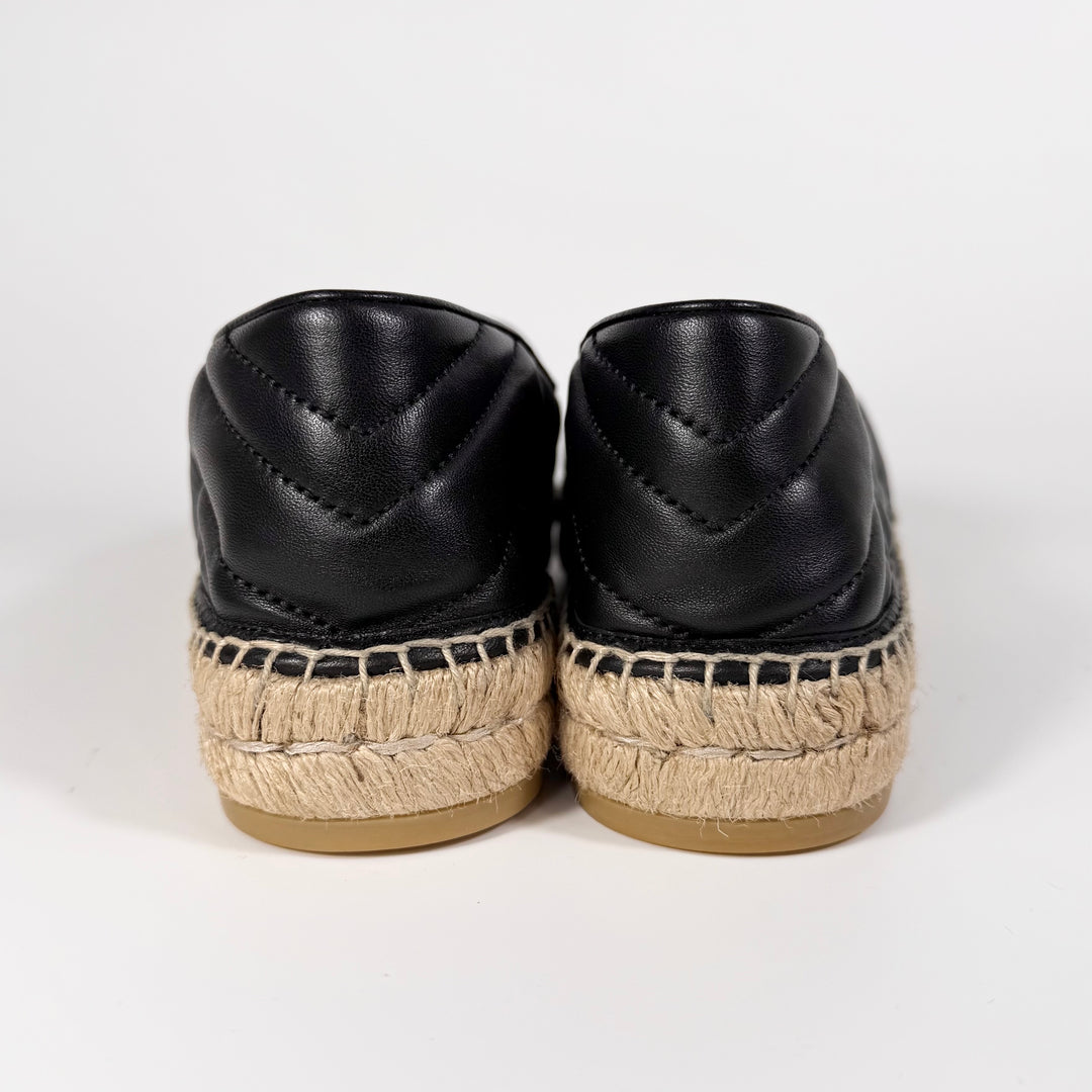 Gucci GG Marmont Matelasse Espadrille - Women’s 9.5