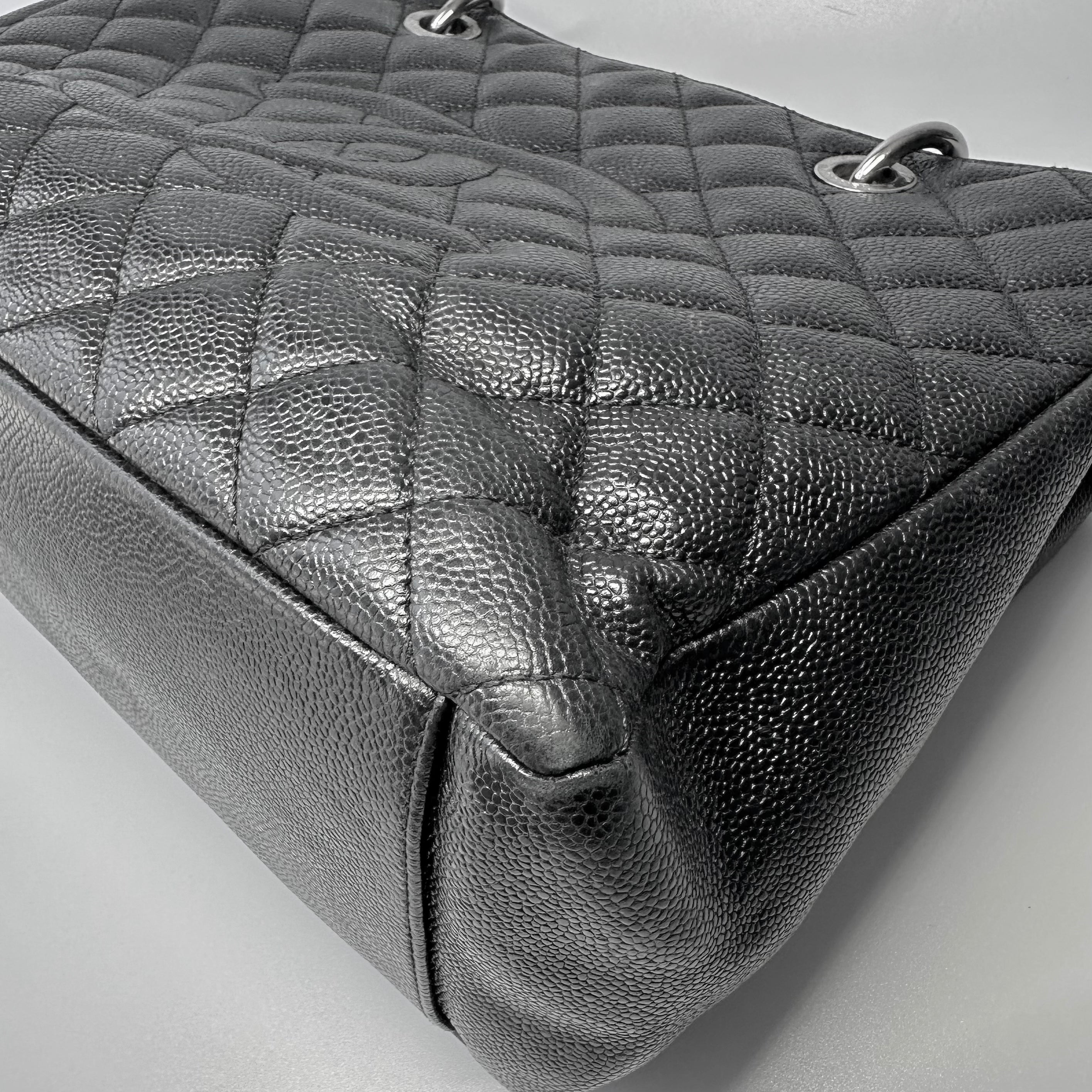 Chanel  Quilted Caviar Grand Shopper Tote GST XL – Baggio Consignment