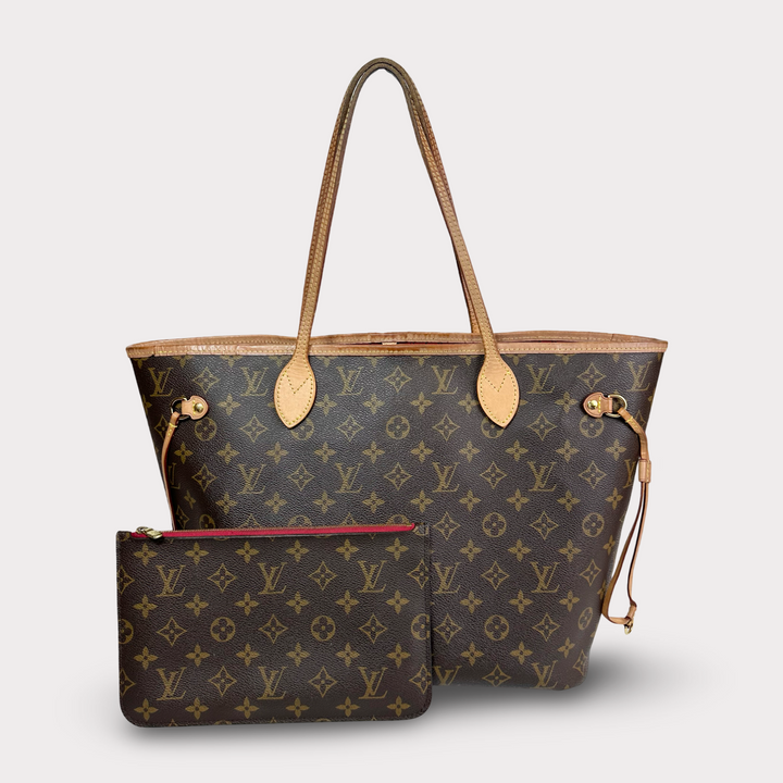 Louis Vuitton Monogram Neverfull MM Pivoine