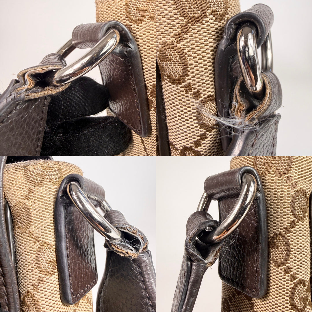 Gucci GG Supreme Canvas Flap Messenger Bag