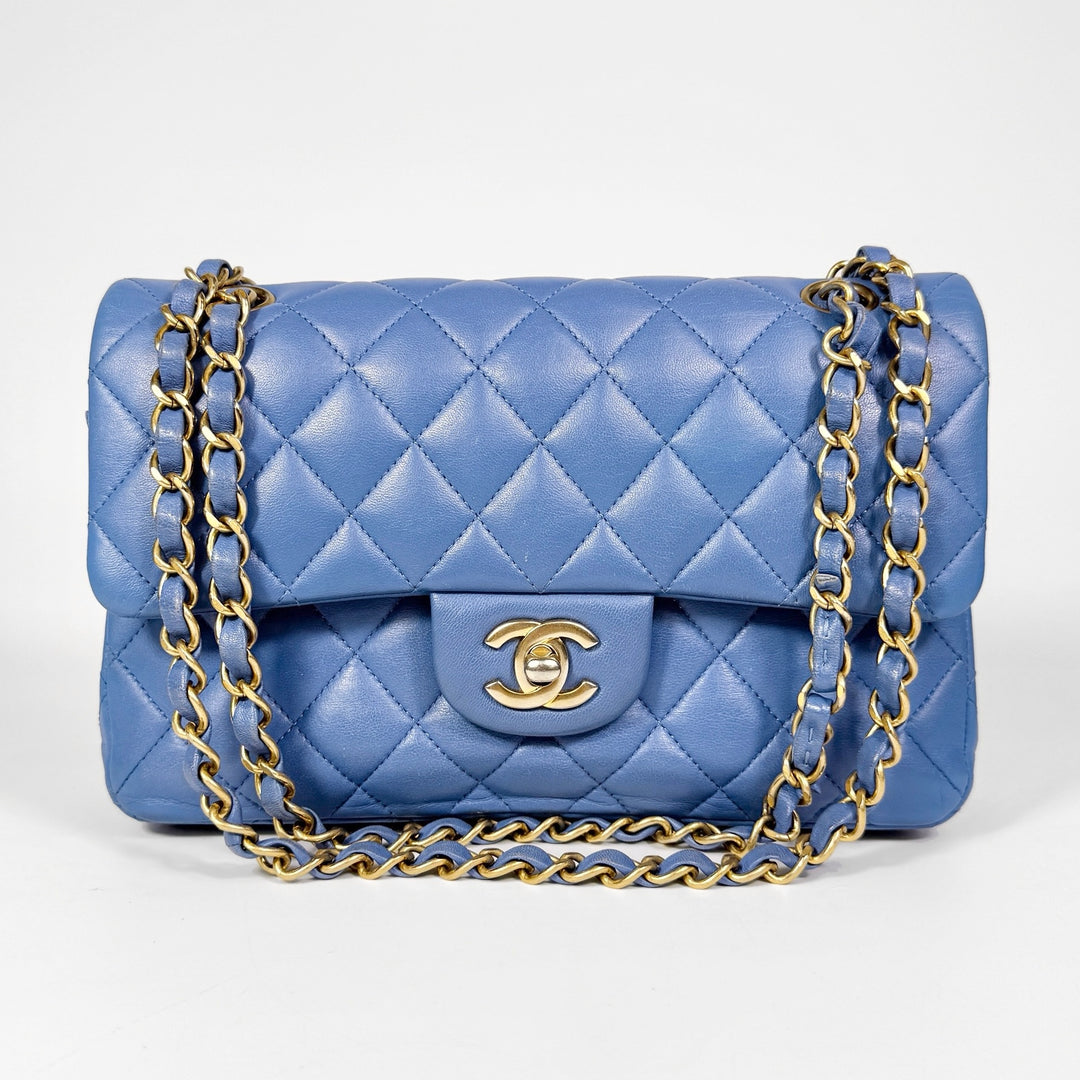 Chanel Quilted Lambskin Small Double Flap Bag