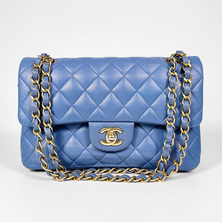 Chanel Quilted Lambskin Small Double Flap Bag