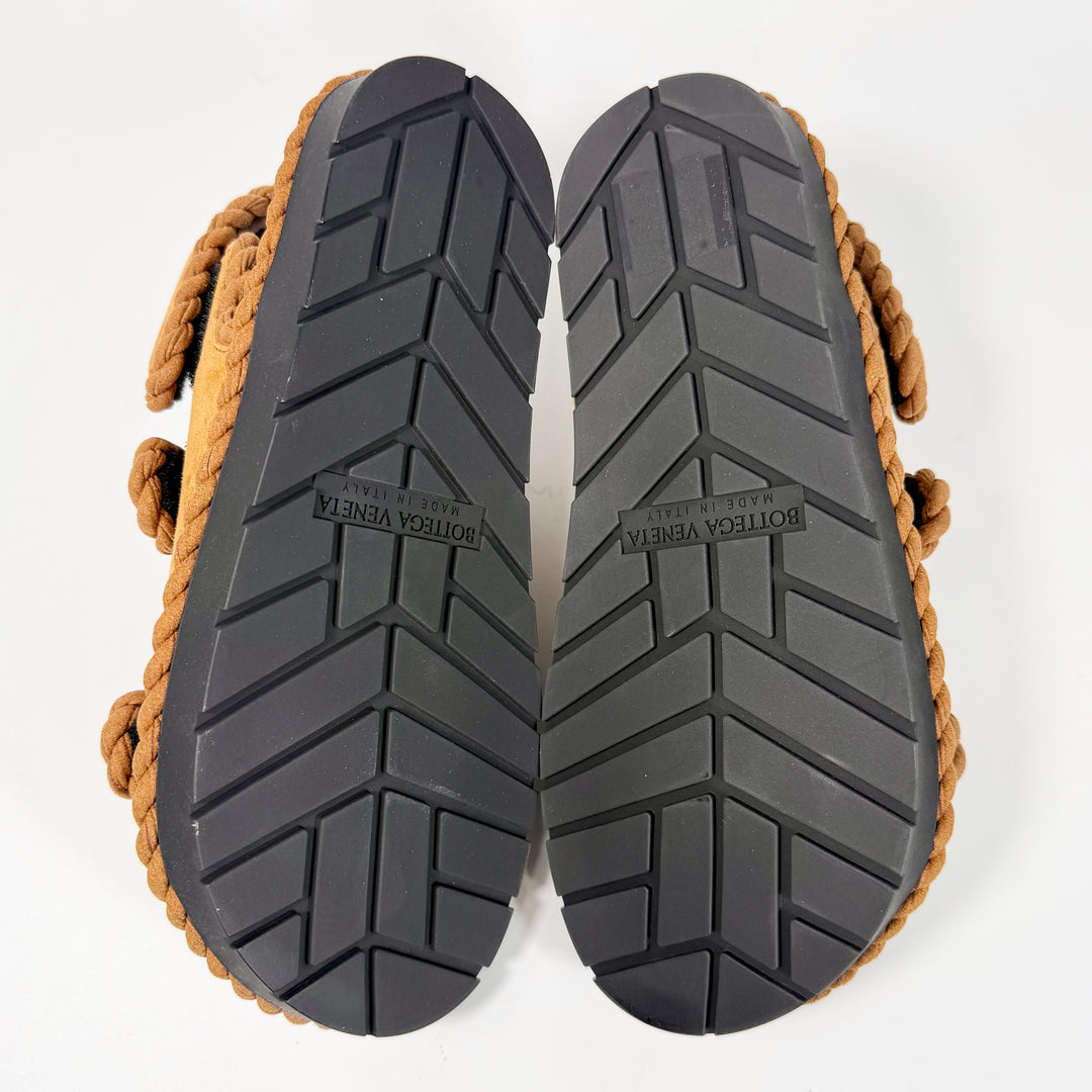 Bottega Veneta Suede Jack Flat Sandal - Women’s 7