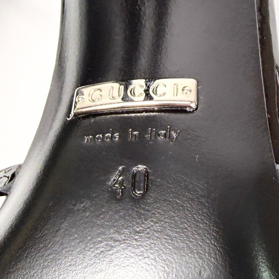 Gucci Strappy GG Ilse Heel - Women’s 10