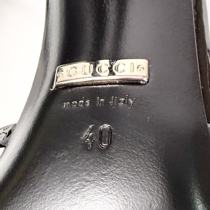 Gucci Strappy GG Ilse Heel - Women’s 10