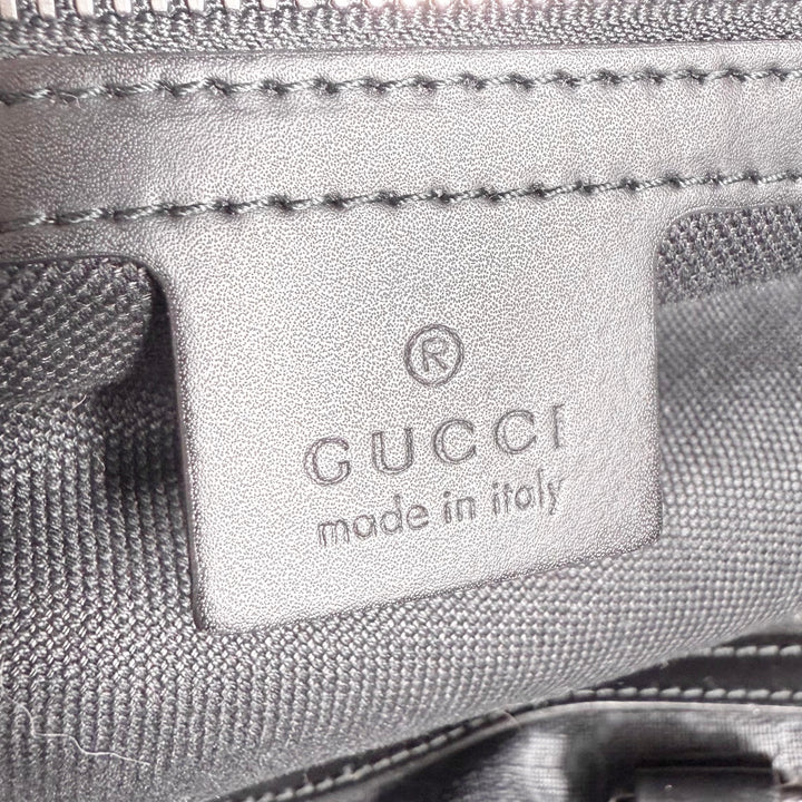 Gucci Black GG Supreme Large Duffle Bag