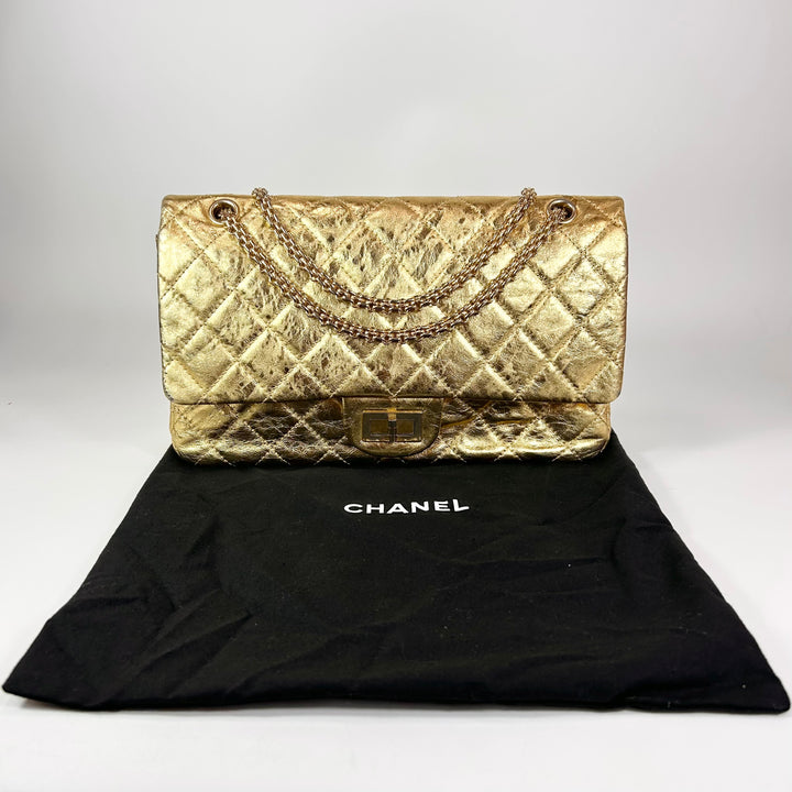 Chanel Reissue 2.55 Aged Calfskin Double Flap 227 Bag