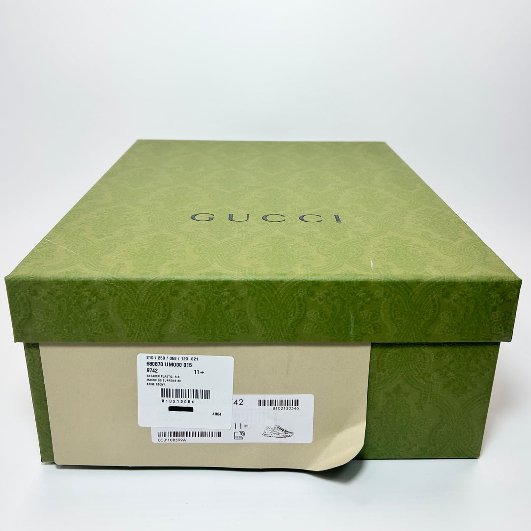 Gucci Jumbo GG Supreme Rhyton Sneaker - Men’s 12