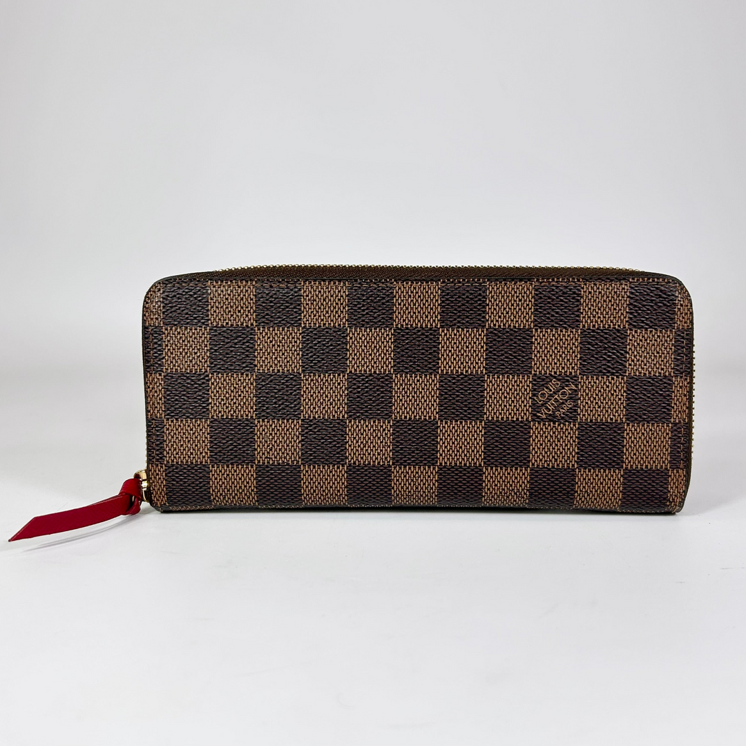 Louis Vuitton Damier Ebene Clemence Wallet