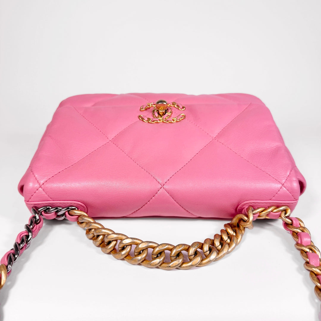 Chanel Quilted Lambskin Medium 19 Flap Bag