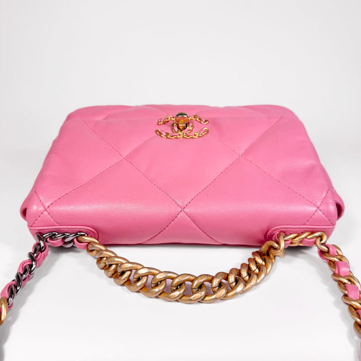 Chanel Quilted Lambskin Medium 19 Flap Bag