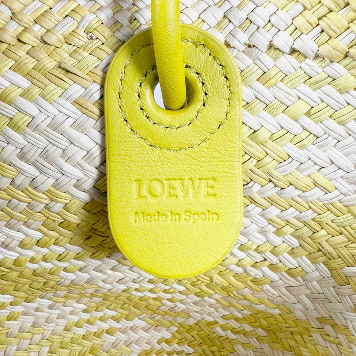 Loewe Anagram Palm Leaf Small Basket Bag