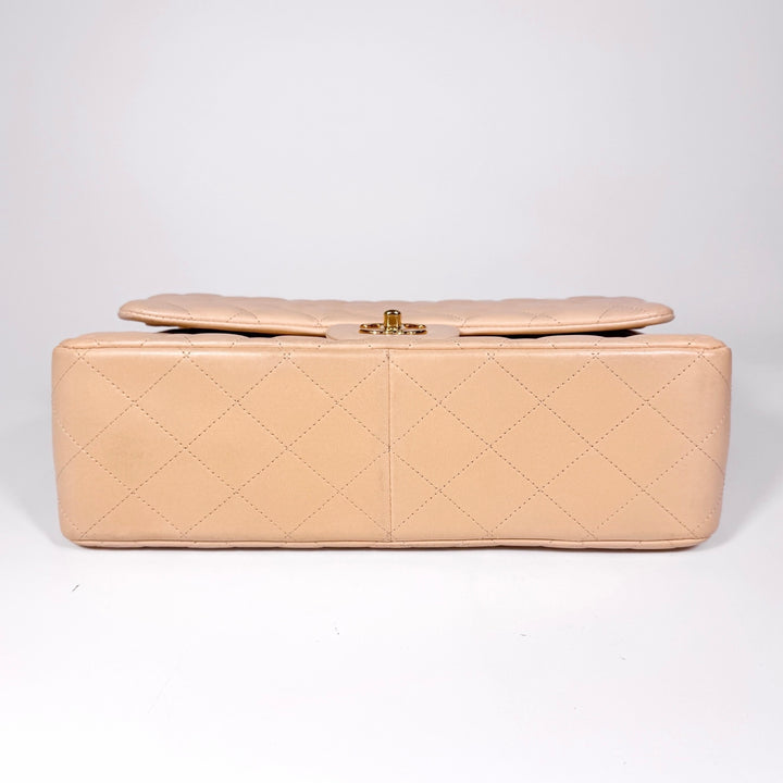 Chanel Quilted Lambskin Jumbo Double Flap Bag