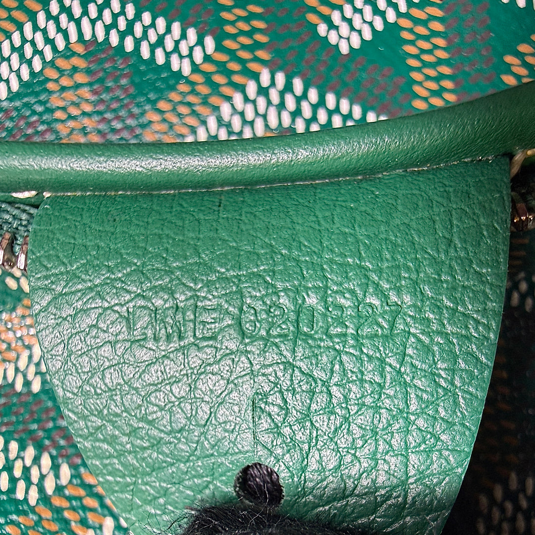 Goyard Goyardine Artois PM Green