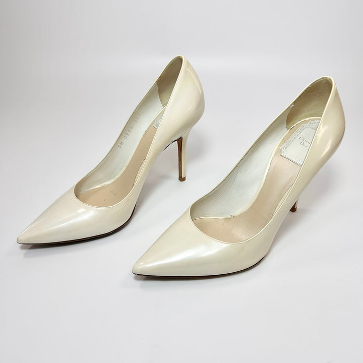 Christian Dior Pearlescent Patent Pointed Toe Heel - Women’s 7.5