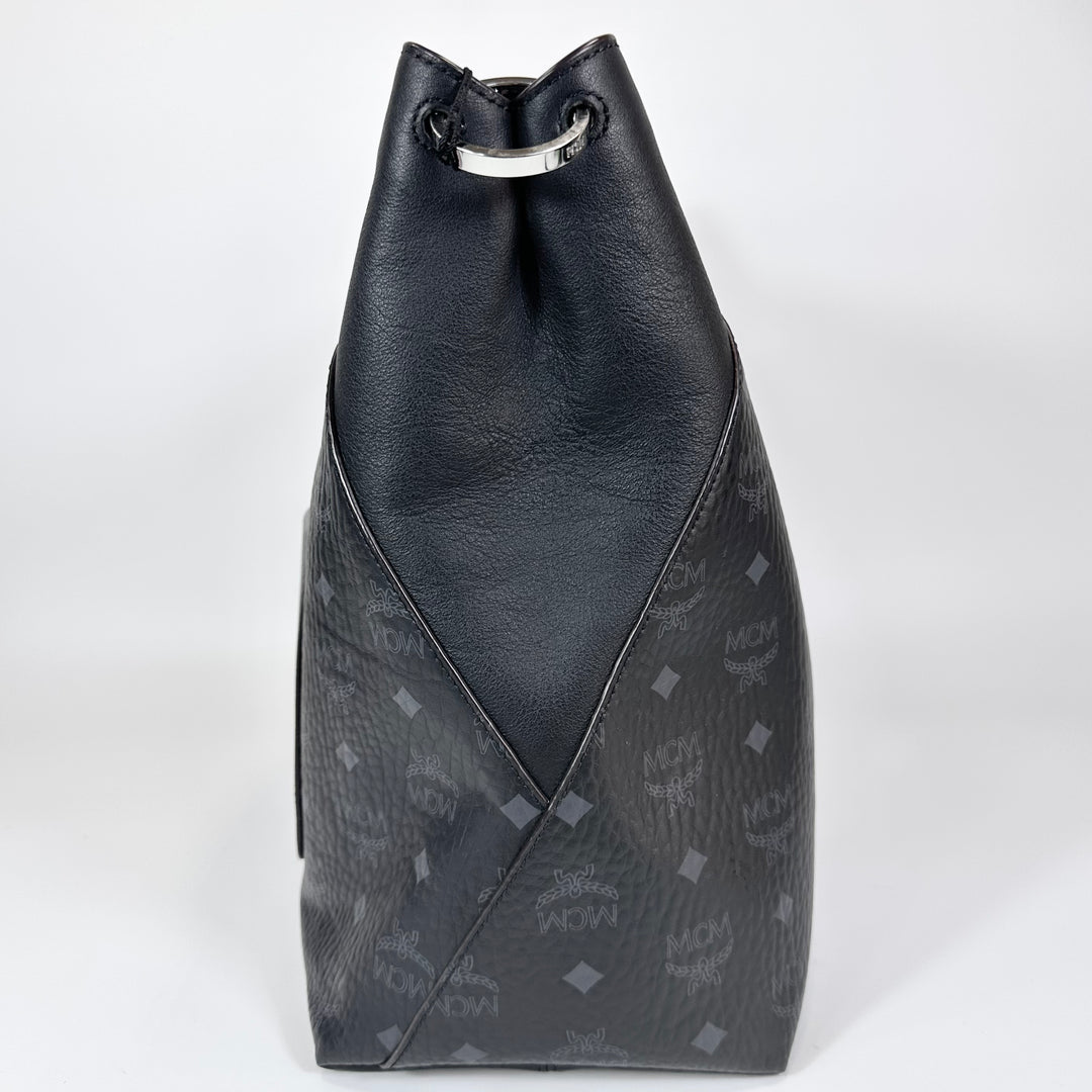 MCM Klara Visetos Hobo Shoulder Bag